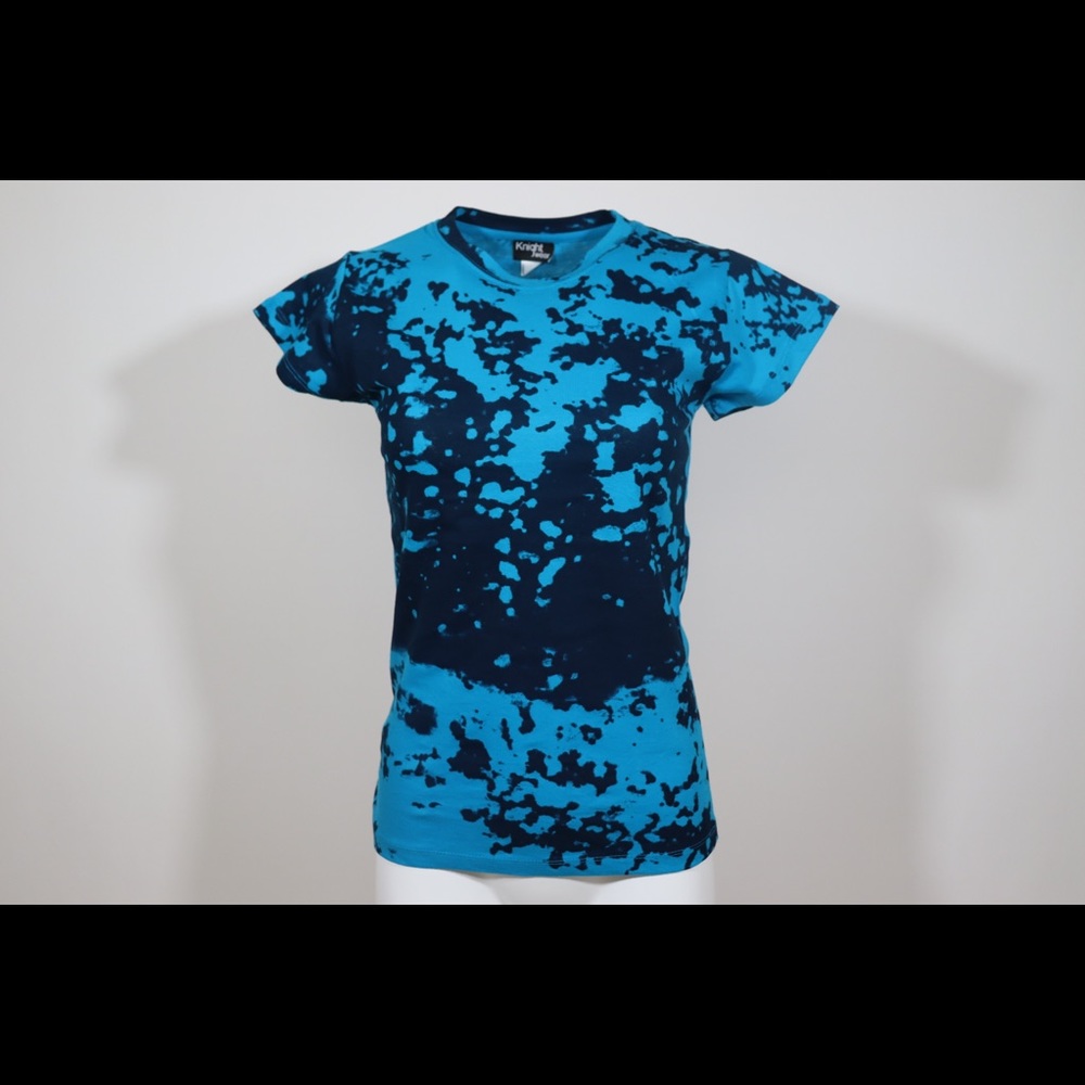 Textile Blue 100% Cotton Women’s T-Shirt